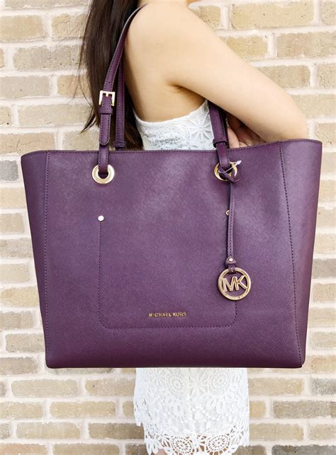 michael kors damson tote|Michael Kors handbags.